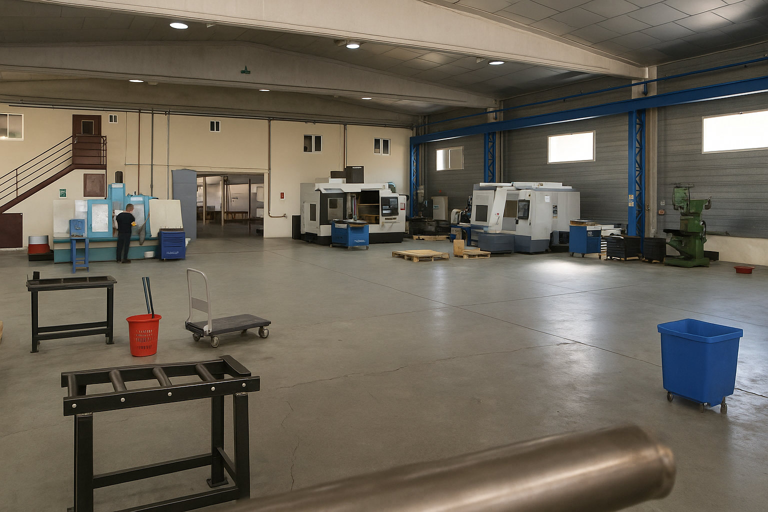 Instalaciones industriales AREM-CNC