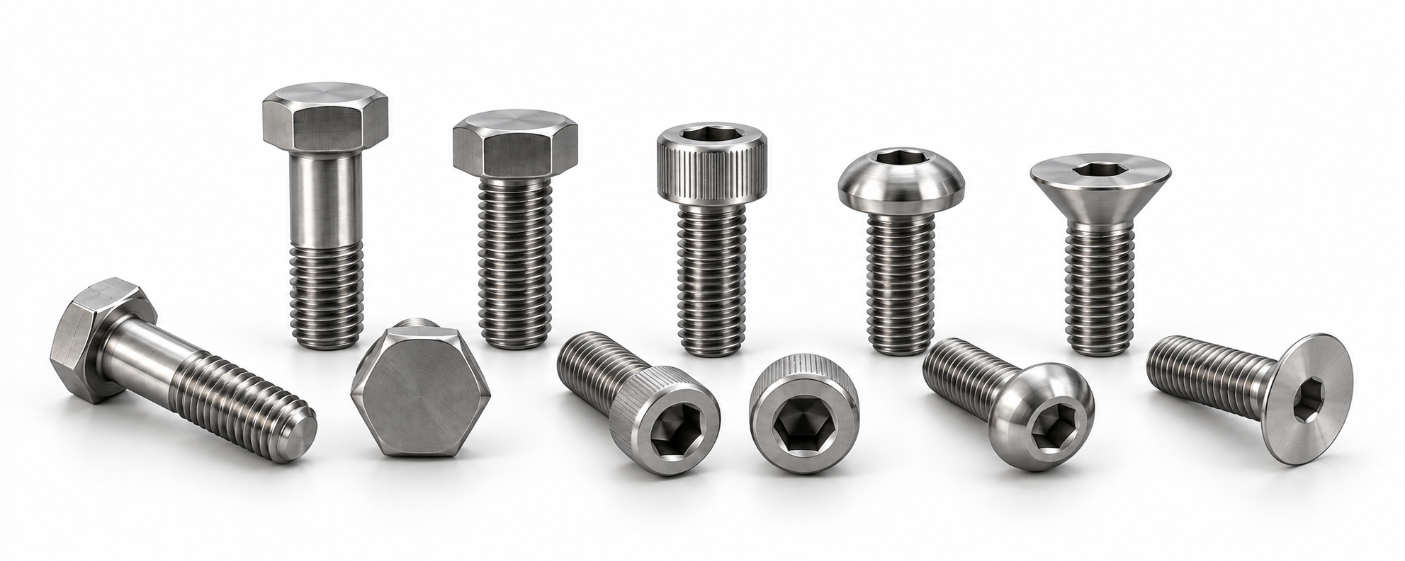 Tornillos ISO estandarizados fabricados con precisión CNC