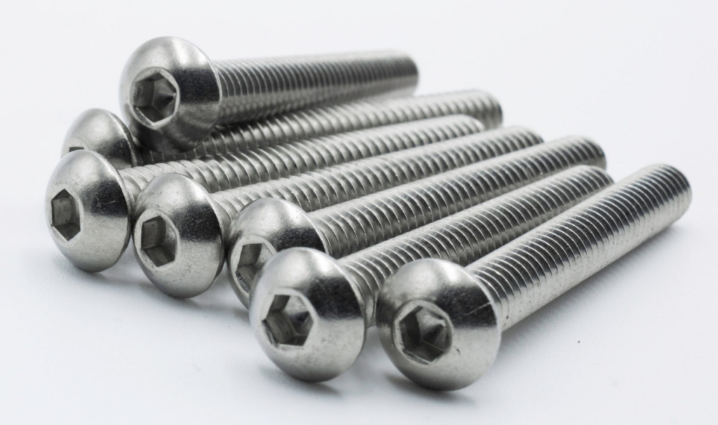 Tornillo ISO 7380 allen de cabeza botón