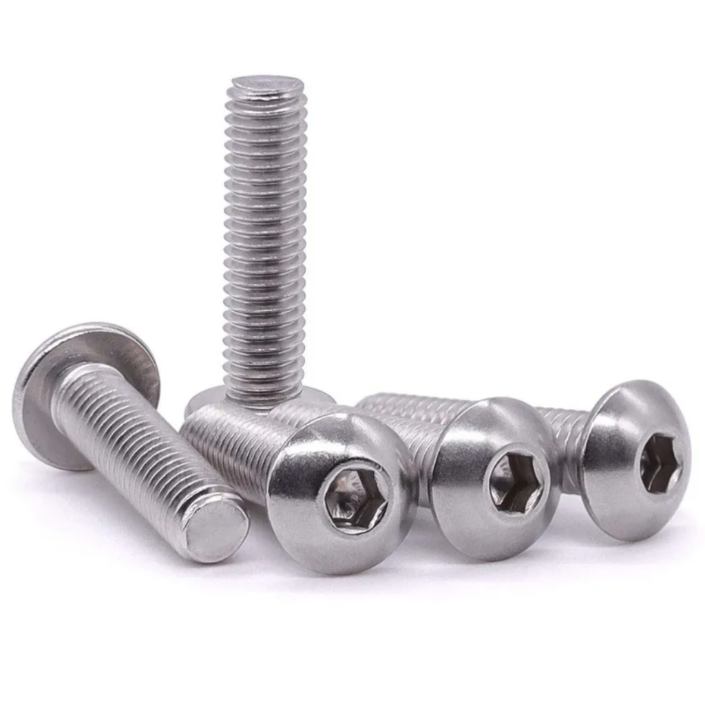 Tornillo de cabeza botón ISO 7380 para aplicaciones industriales