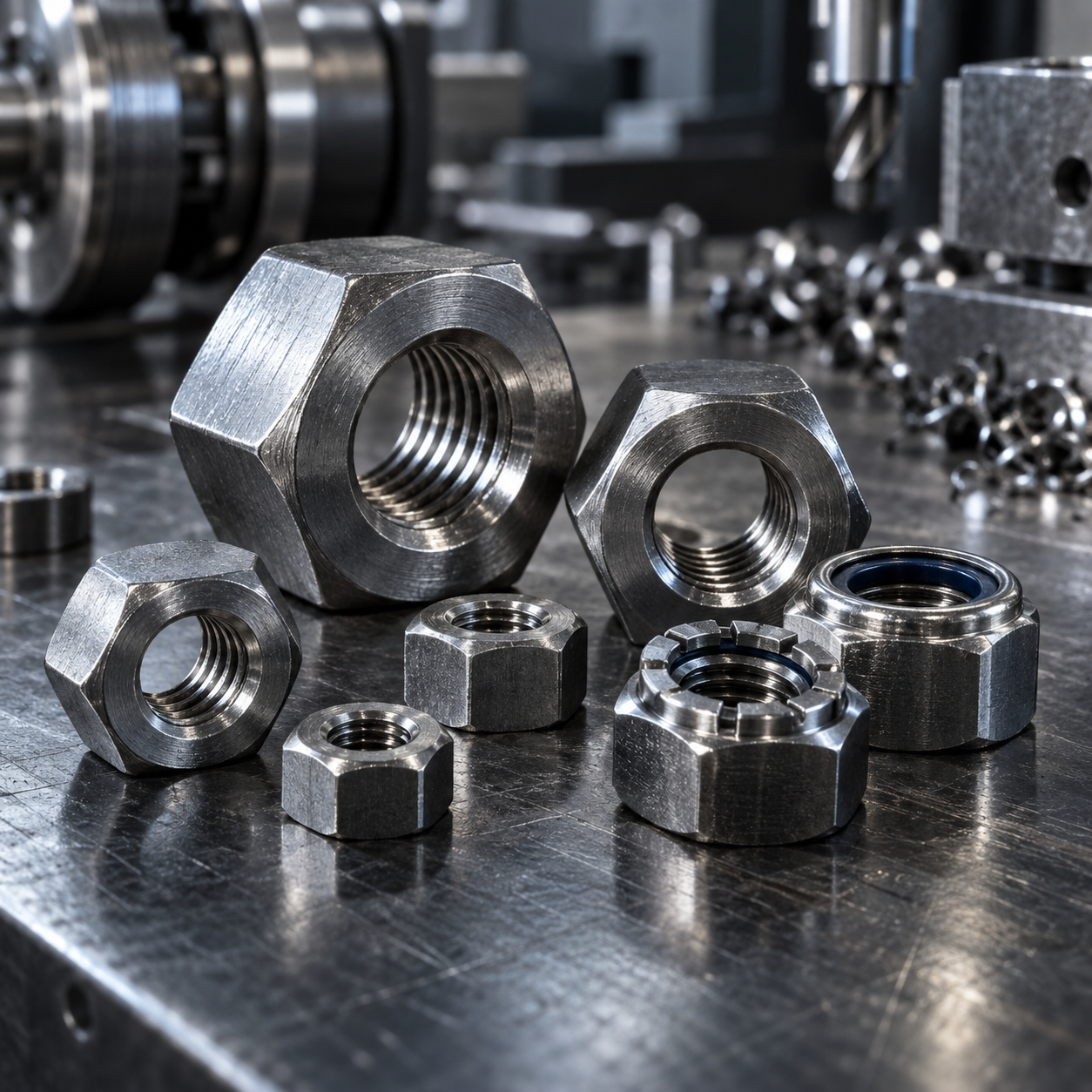 Tuercas mecanizadas AREM-CNC