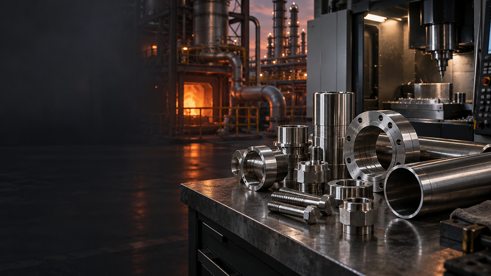 Mecanizado CNC de Inconel 600 UNS N06600